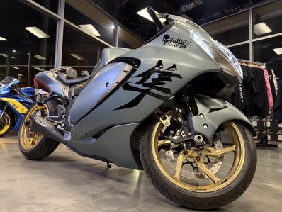 2025 Suzuki GSR1300R Hayabusa built by Moore Mafia